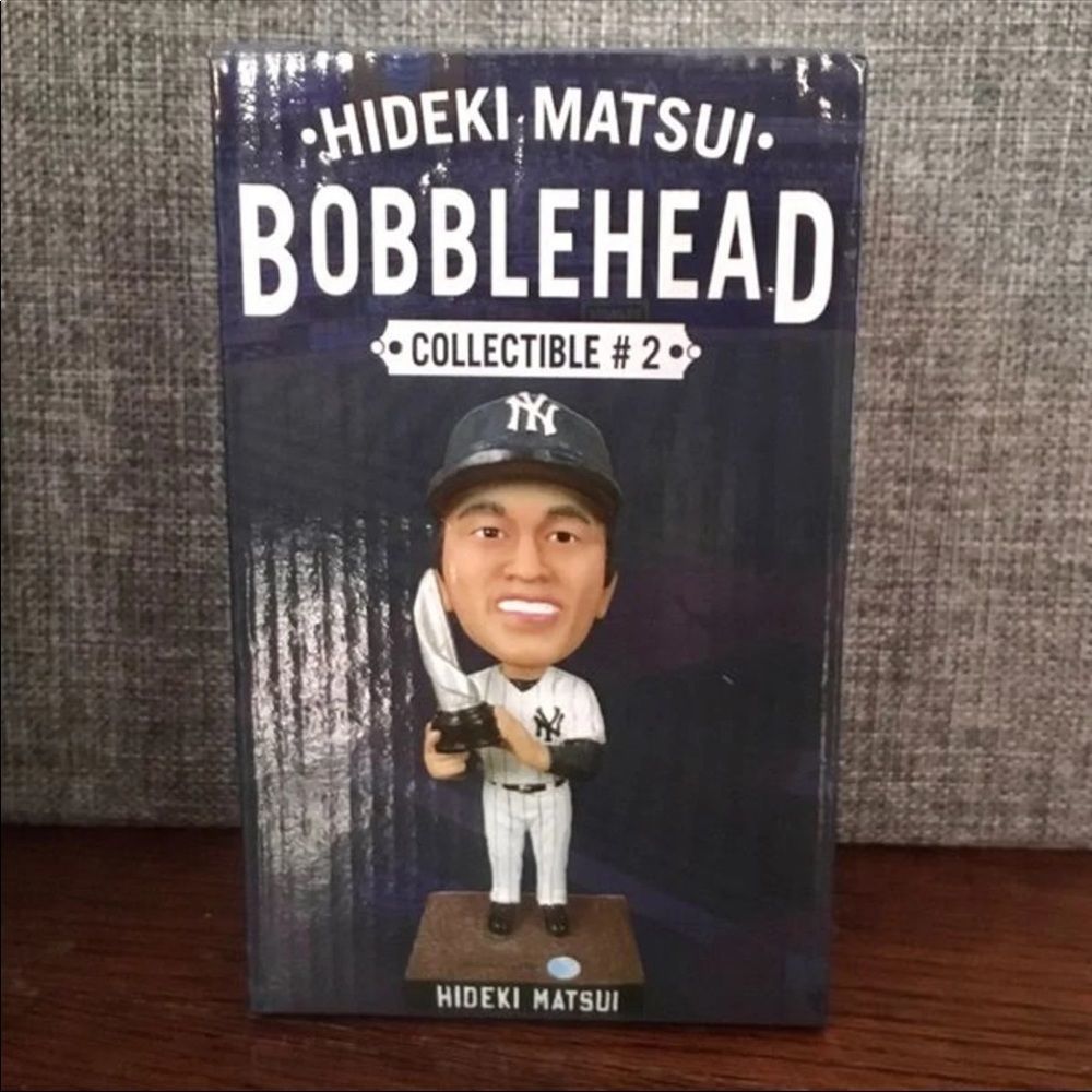 NEW YORK YANKEES NYY HIDEKI MATSUI BOBBLEHEAD NIB